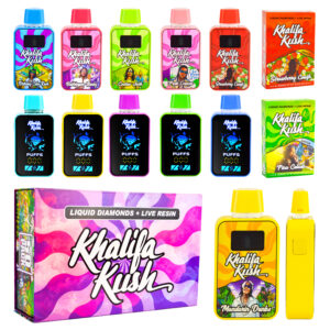 usa stock wholesale khalifa kush 2g disposable vape empty 2ml carts