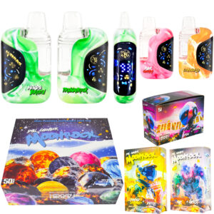 moonrock switch dual flavor vape usa stock 2 in 1 disposable vapes carts preheat function