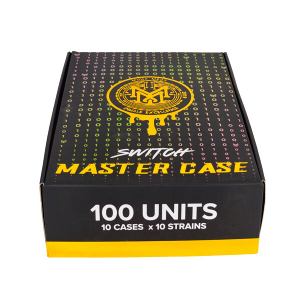 master case disposable vape Muha Meds Switch Dual Chamber 2ML Empty Hardware with Display USA Stock HQD - Cuvie Plus resistant cartridge packaging master For Use With_Dry Herb Nicotine Strength:12mg - 60ml