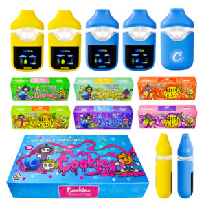 cookies x lemonade usa stock empty switch dual chamber disposable vape empty wholesale 2g vapes