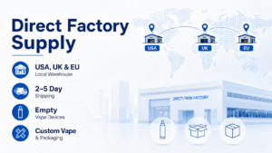 BoxSupplyFactory wholesale empty vape hardware and packaging supply for adult business buyers
